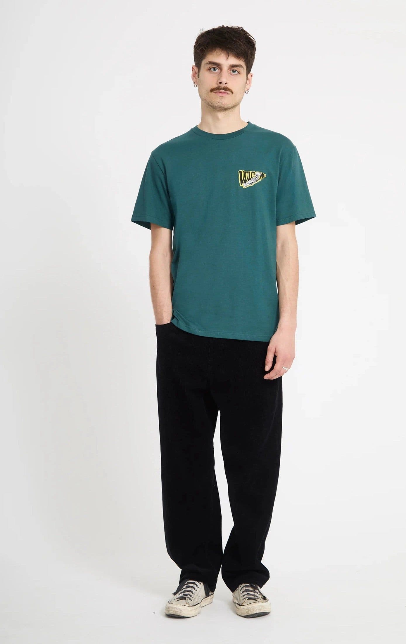 T-shirt Volcom Alix Coffin Green - 5