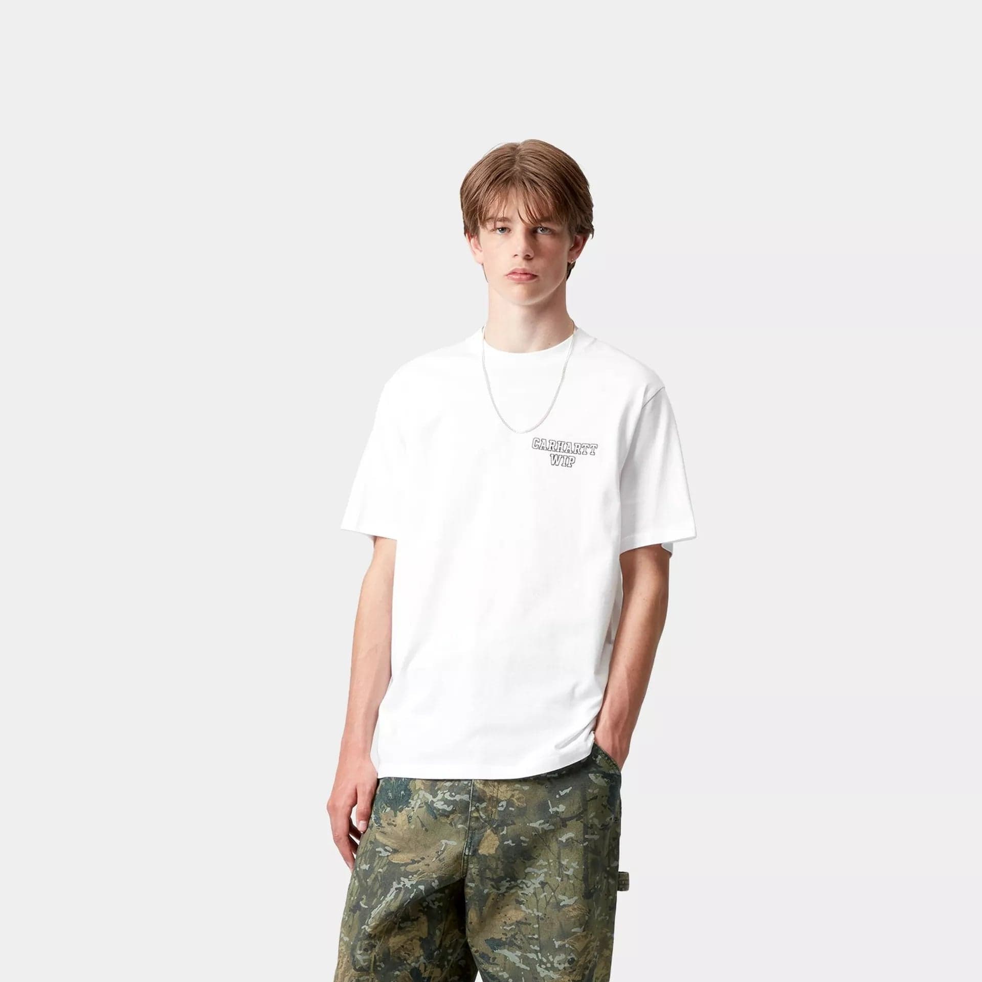 T-shirt Carhartt Alumni whi - 3