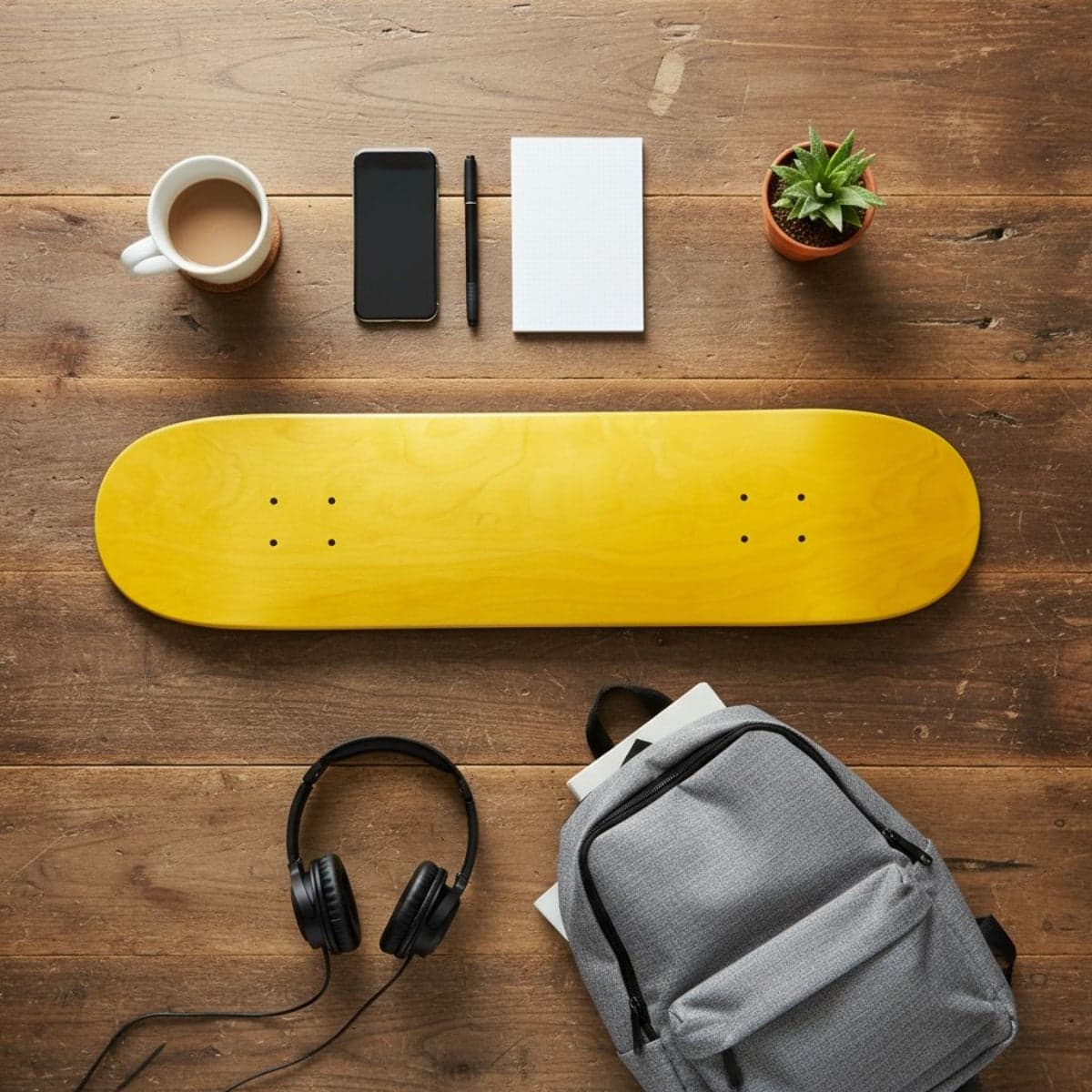Skateboard Ghettoblaster Tavola Small Logo Yellow  8.0"" - 7