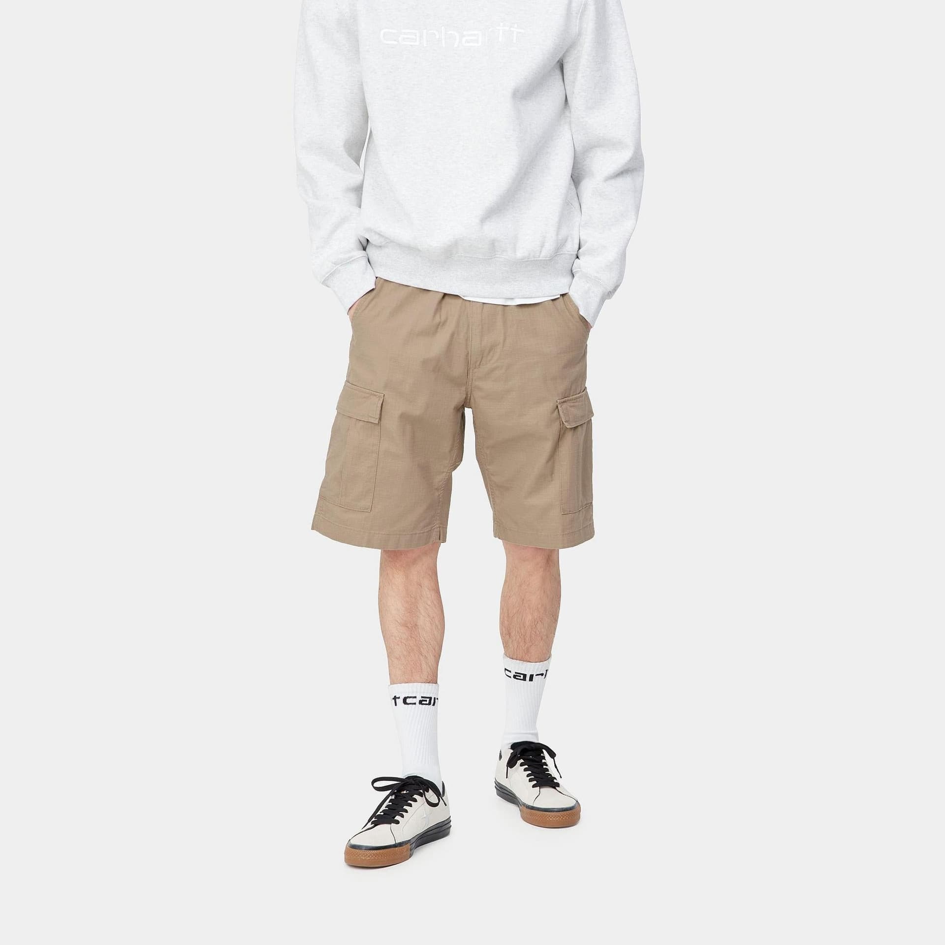 Short Carhartt Aviation beige - 3