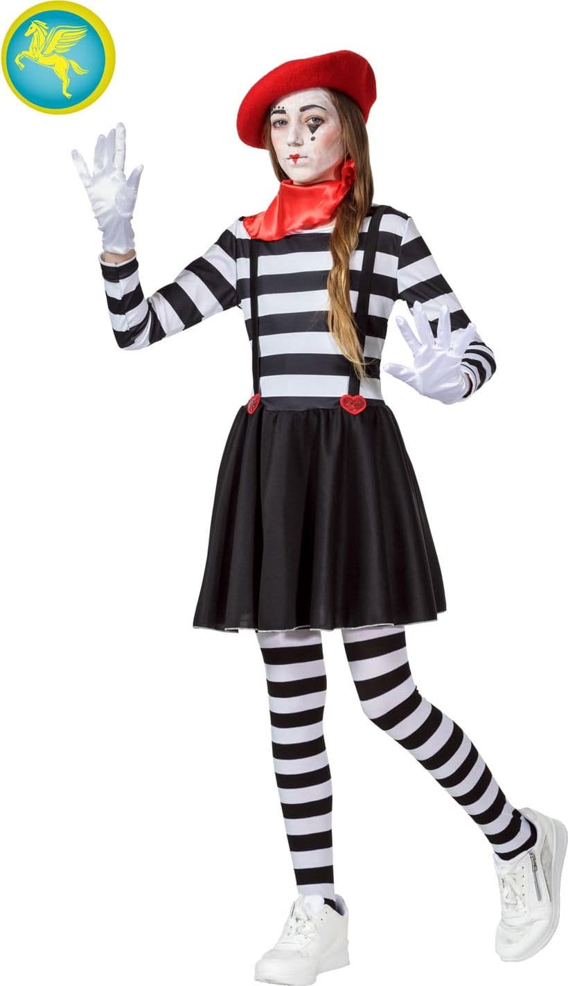 COSTUME CARNEVALE  MIMA BAMBINA DA 5 A 11 ANNI - PEGASUS 1811 - 2