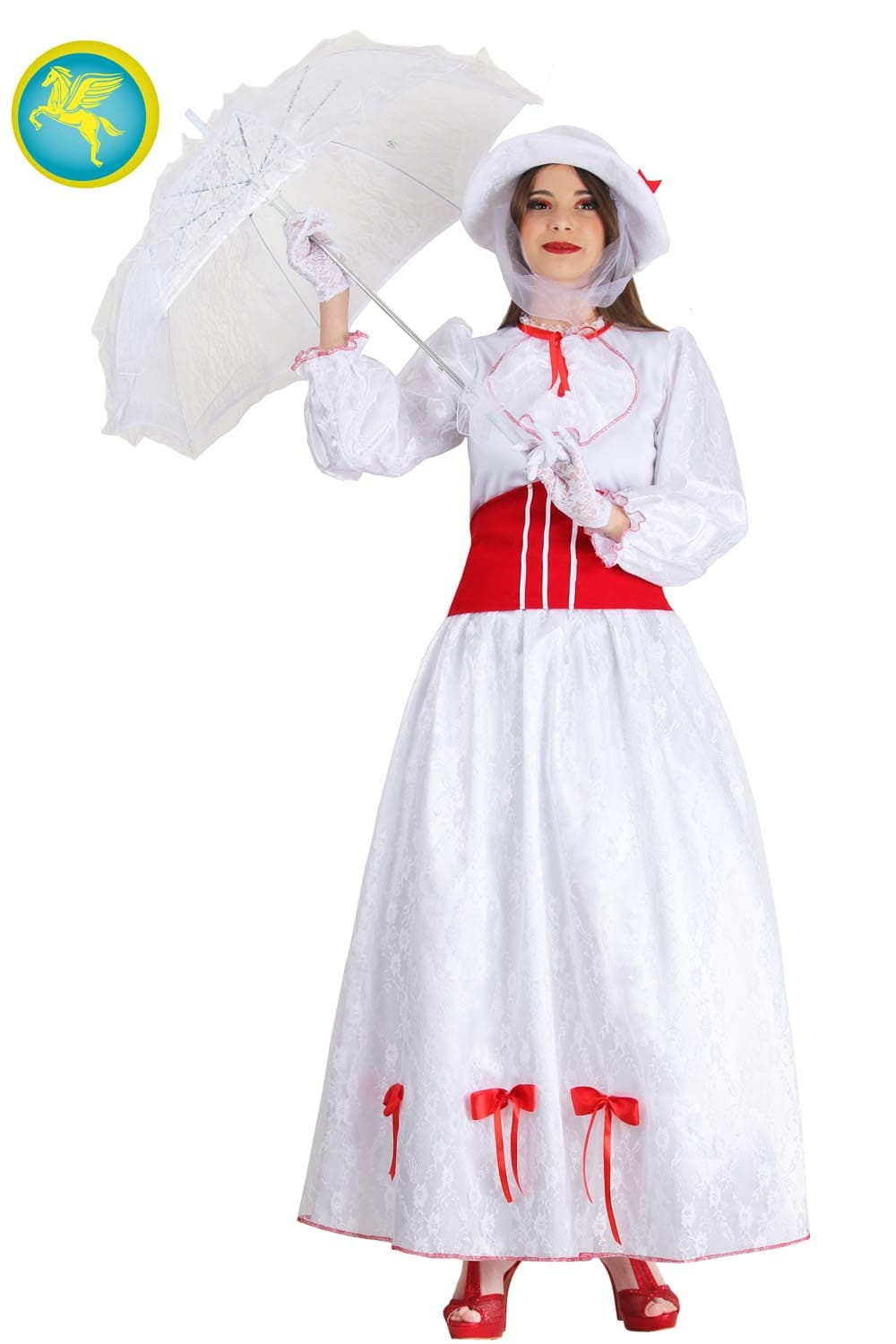 COSTUME CARNEVALE  MARY ADULTA DA TAGLIA S A L - PEGASUS 4282 - 2