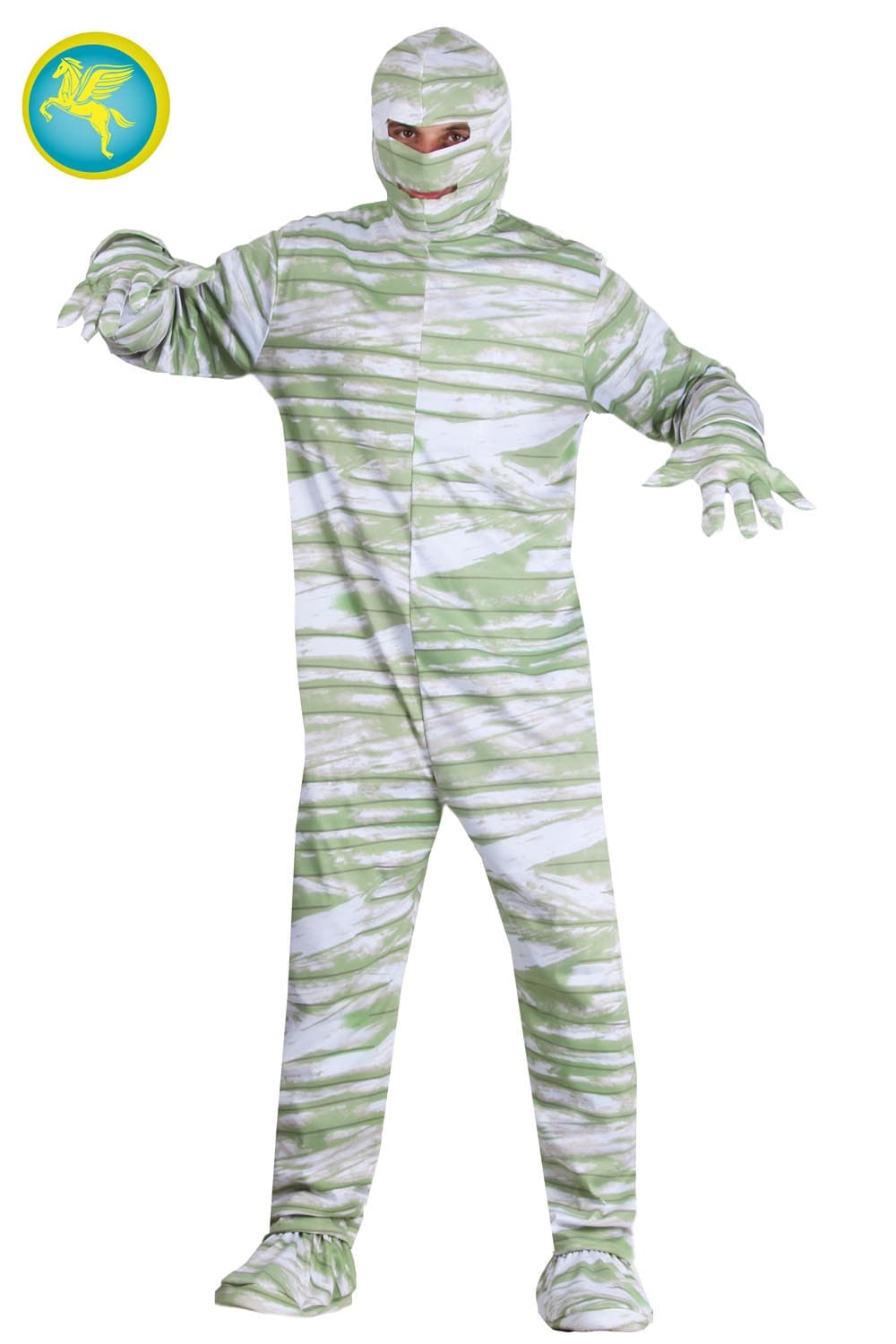 COSTUME CARNEVALE MUMMIA ADULTO DALLA 44 A 54 - PEGASUS H8543-A-1 - 2