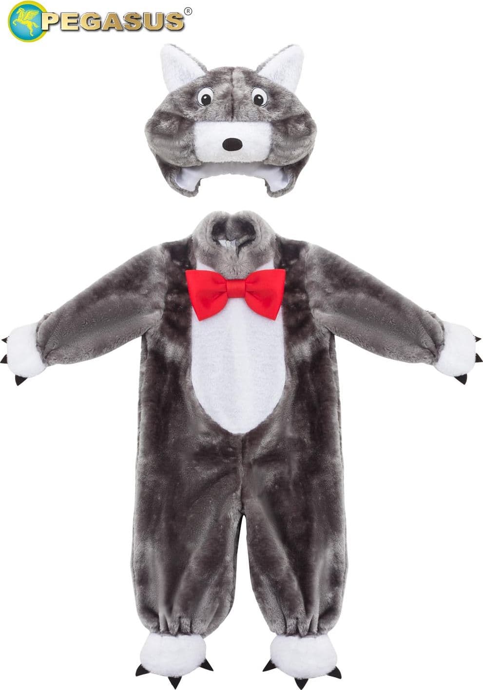 COSTUME CARNEVALE GATTO DA 0 A 36 MESI - PEGASUS PE0008 - 2