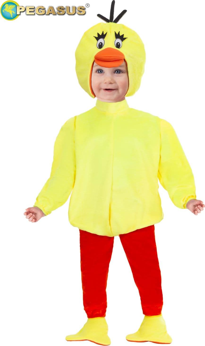 COSTUME CARNEVALE PULCINO DA 7 A 24 MESI - PEGASUS PE0003 - 3