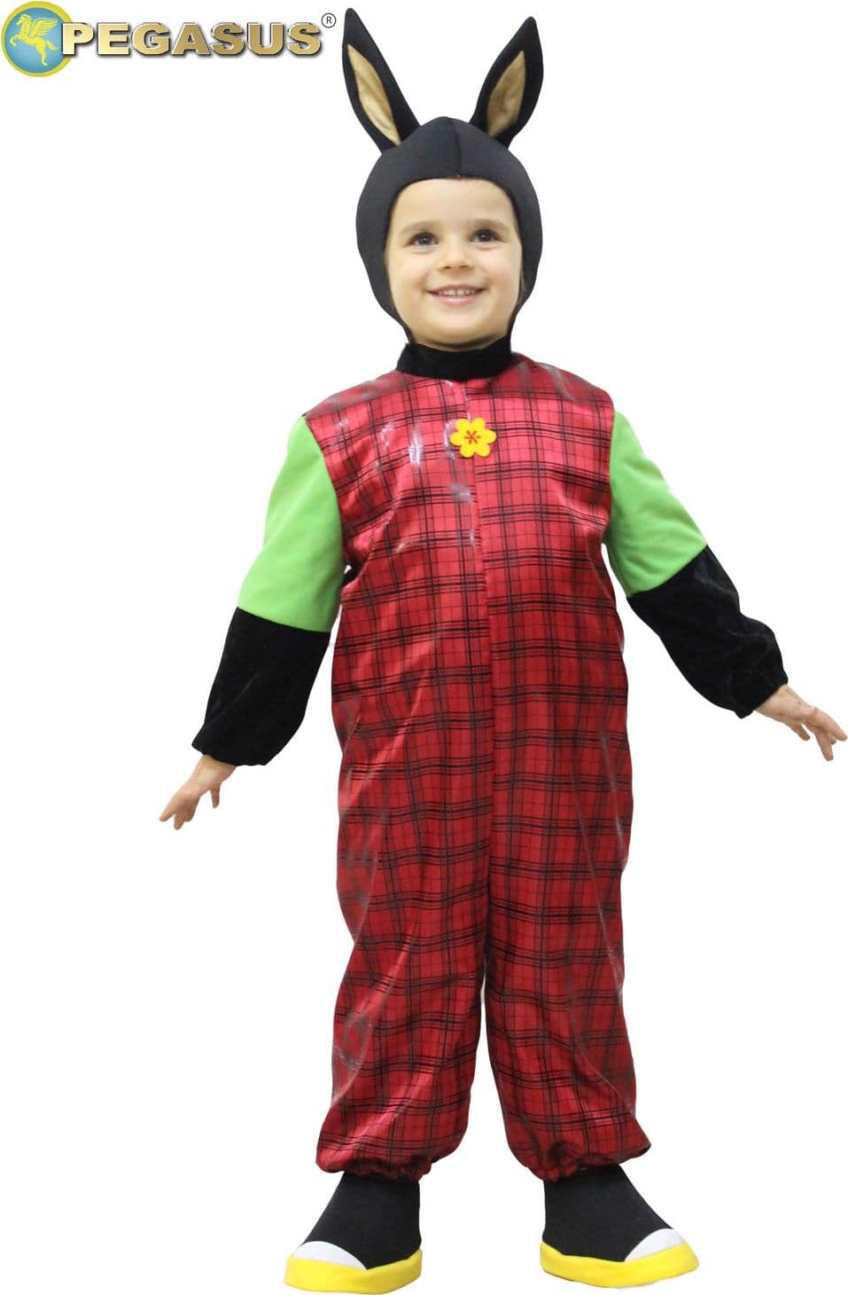 COSTUME CARNEVALE CONIGLIO BLACK DALLA 1° ALLA 4° - PEGASUS PE0760 - 3