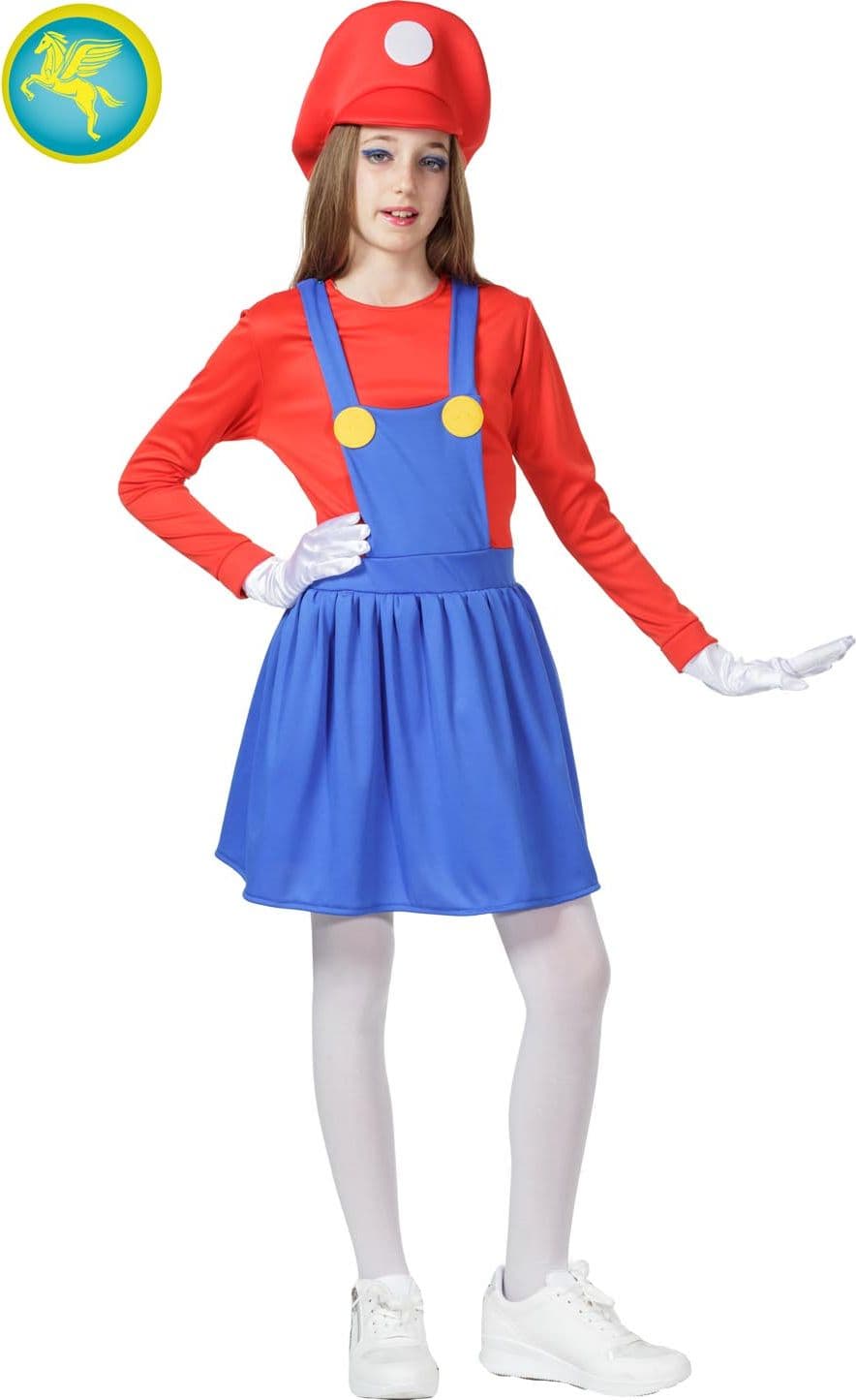 COSTUME CARNEVALE MARIO DA 5 A 11 ANNI - PEGASUS 1640 - 3