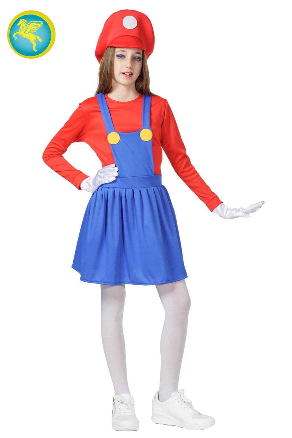 COSTUME CARNEVALE MARIO DA 5 A 11 ANNI - PEGASUS 1640 - 3