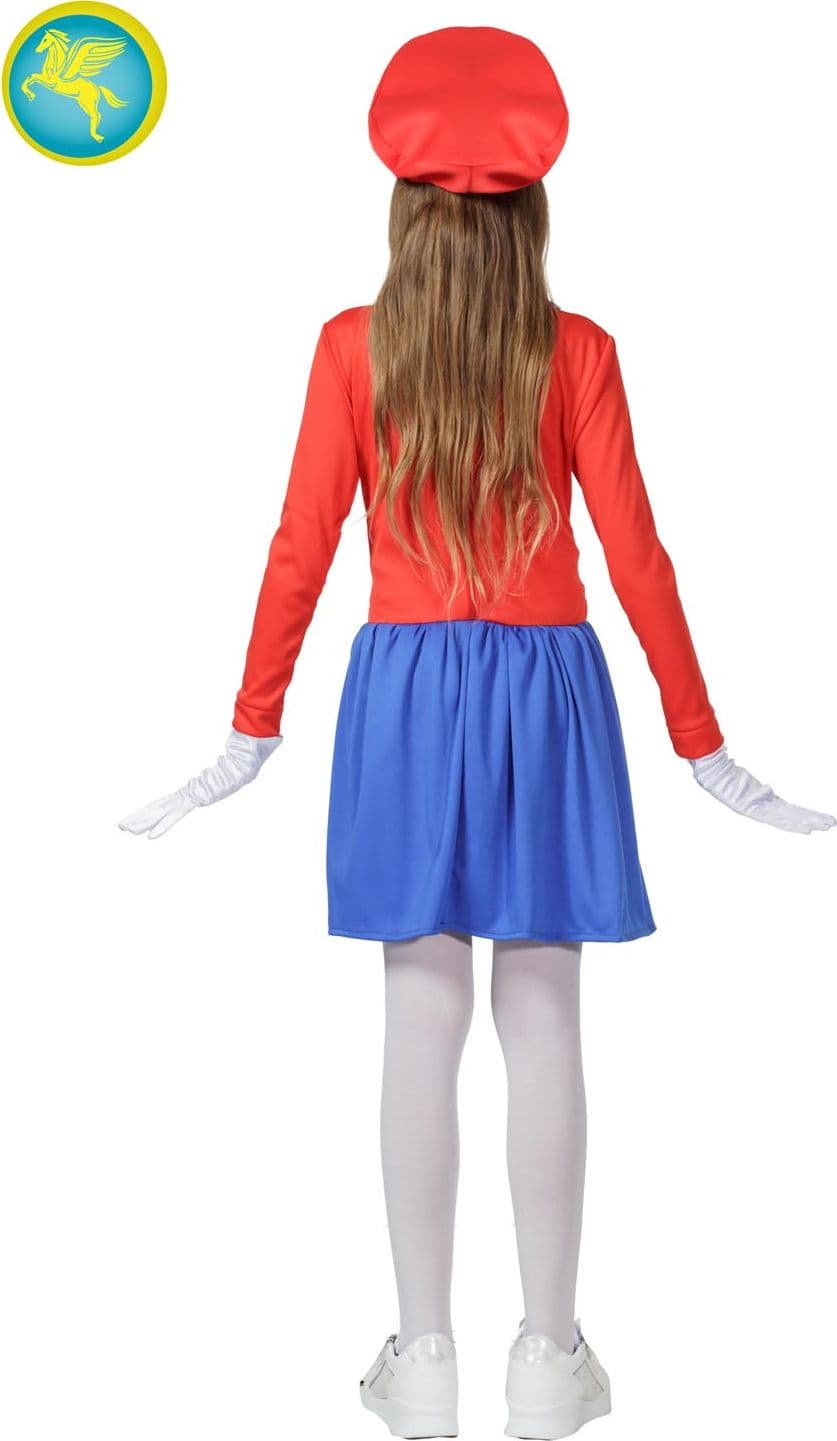 COSTUME CARNEVALE MARIO DA 5 A 11 ANNI - PEGASUS 1640 - 2