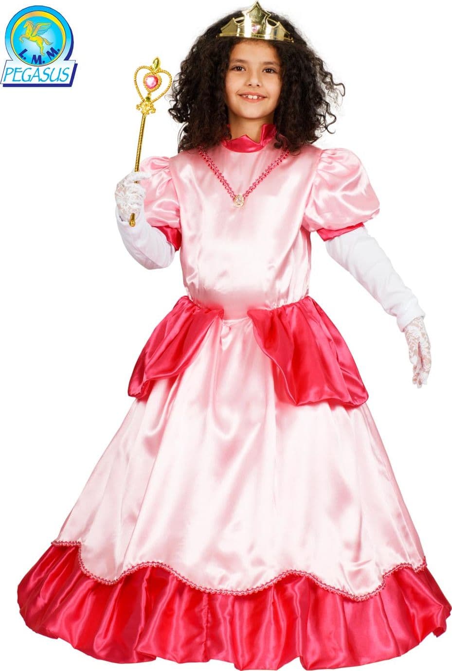 COSTUME CARNEVALE PRINCIPESSA DA 5 A 11 ANNI - PEGASUS 1859 - 3