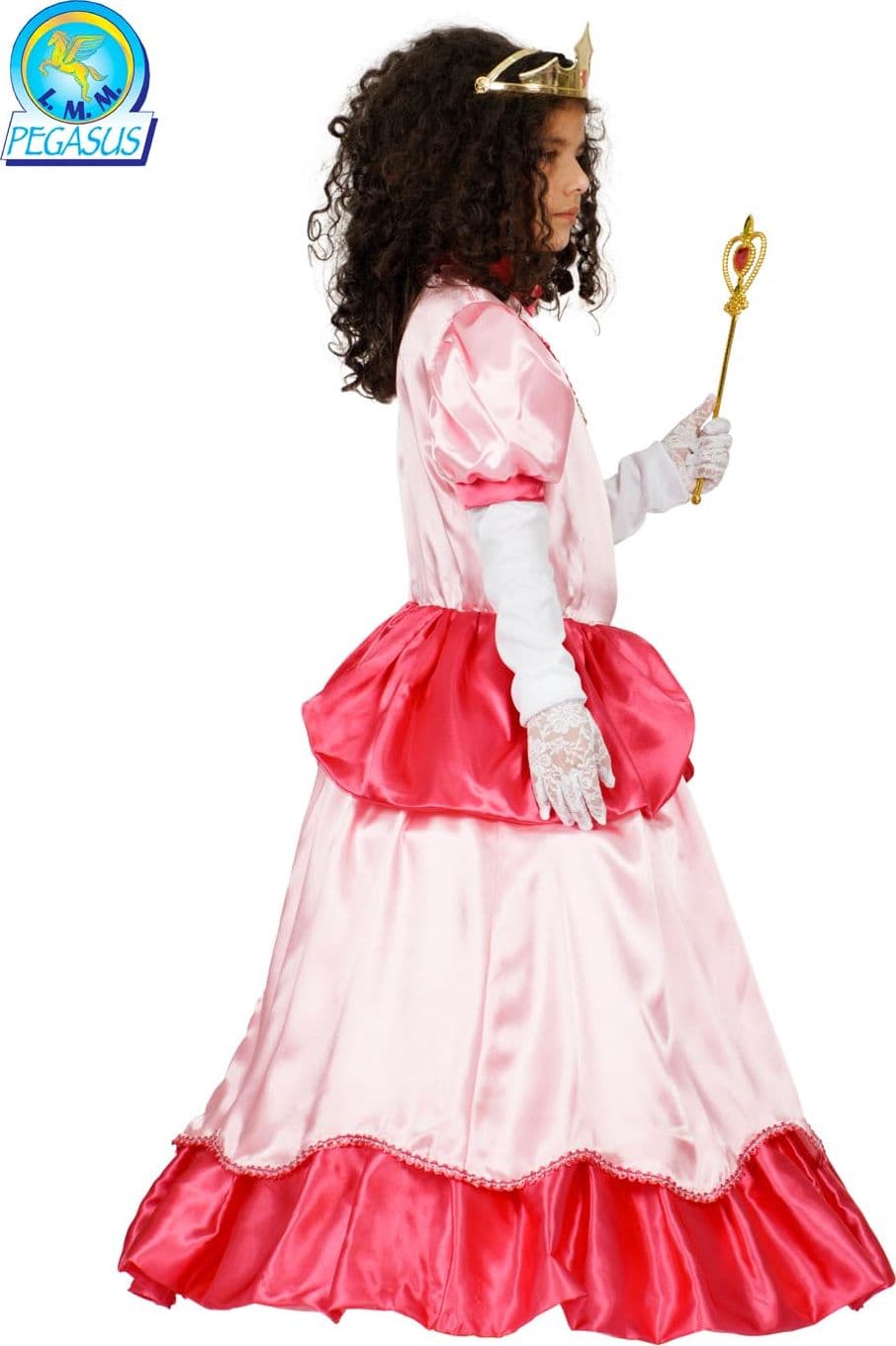COSTUME CARNEVALE PRINCIPESSA DA 5 A 11 ANNI - PEGASUS 1859 - 2