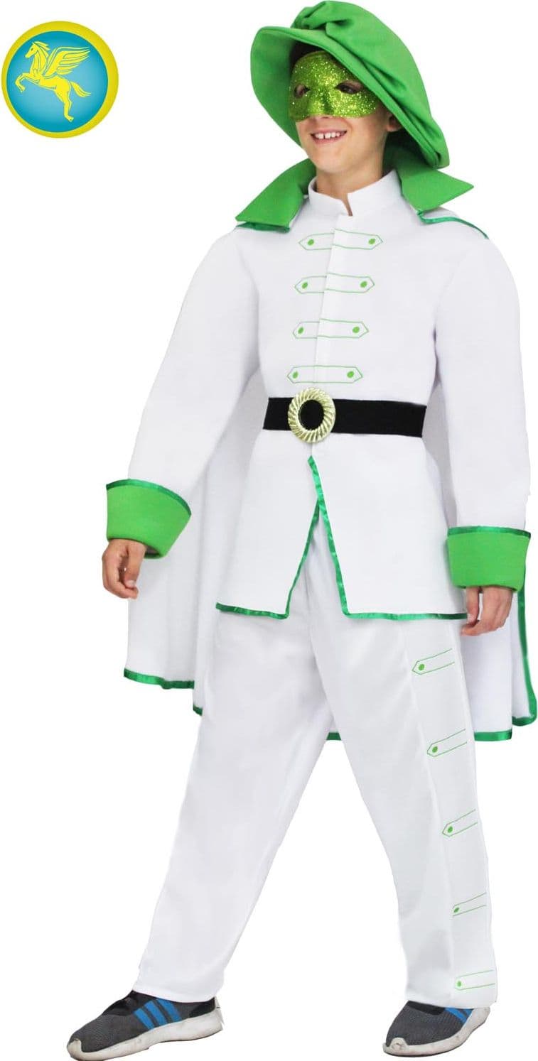 COSTUME CARNEVALE BRIGHELLA DA 5 A 13 ANNI - PEGASUS 1076 - 2
