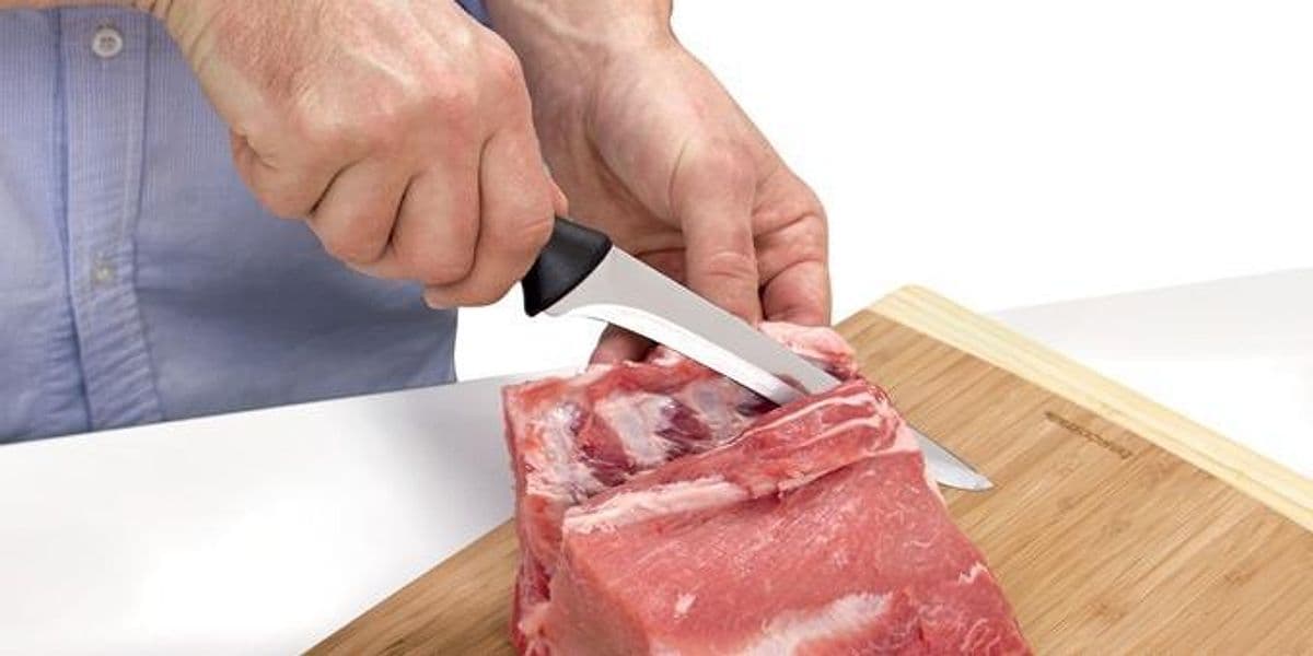 Coltello professionale per disossare con lama da 16 cm in Acciaio Inox temperato e manico in plastica - 2