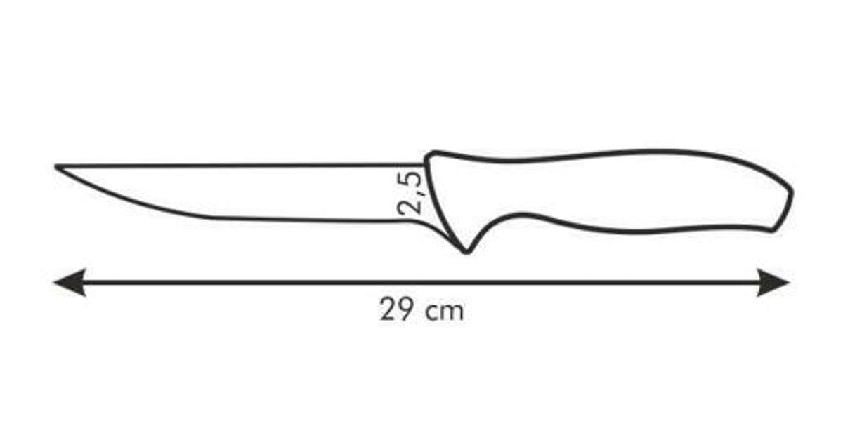Coltello professionale per disossare con lama da 16 cm in Acciaio Inox temperato e manico in plastica - 3