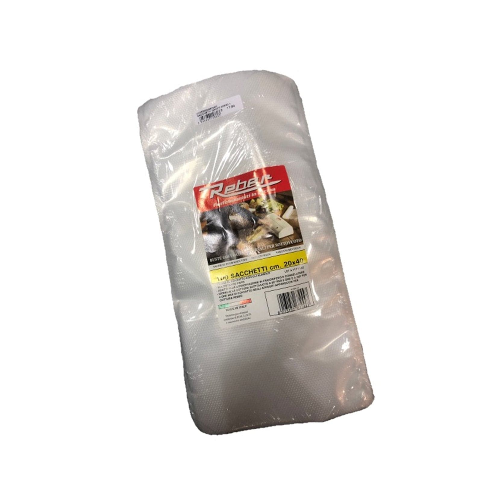 Sacchetti goffrati per macchine sottovuoto alimentari multistrato e filtro anti UV - 7