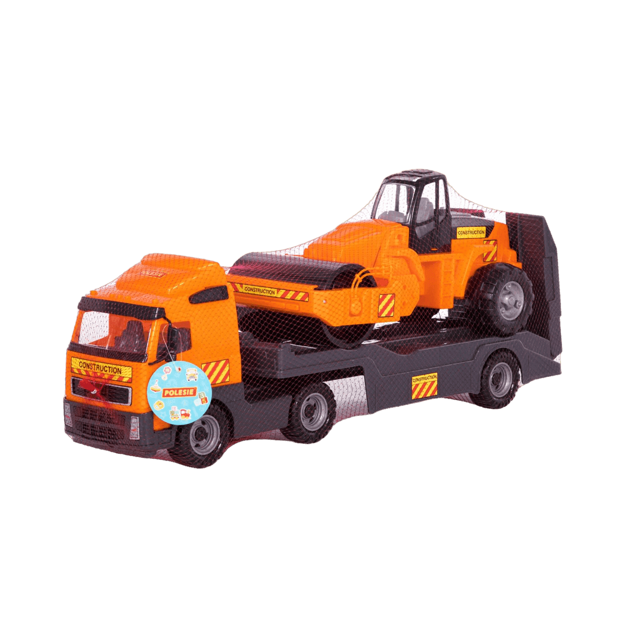Giocattoli Polesie - PowerTruck trailer truck + Road Roller Volvo Camion - 2