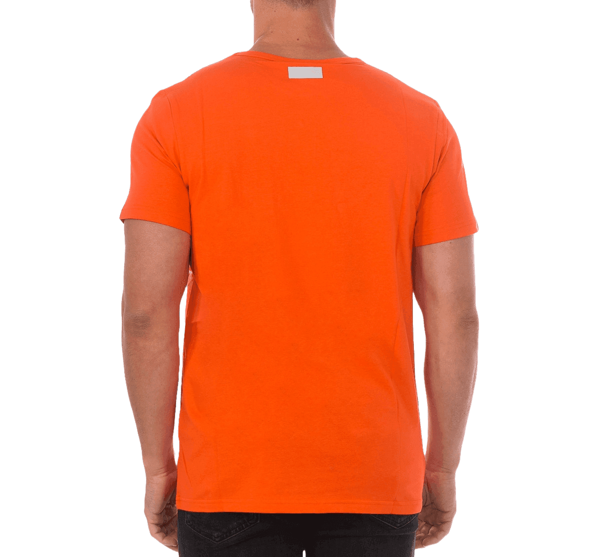 T-shirt Bikkembergs Uomo Arancione Maglia Girocollo - 2