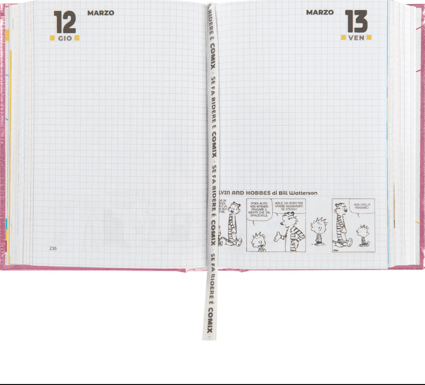 Comix Special - Agenda 16 Mesi Mini 2025/26 - Giornaliera Rosa - 5