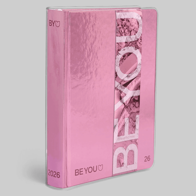 Be-You - Diario Agenda 16 mesi easy Cosmetic Pink 2025-2026 - 2