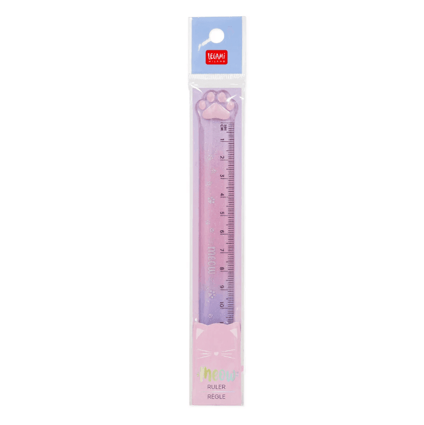 Legami - Righello 15cm  - Meow con zampina Gatto (RUCAT0002) - 3