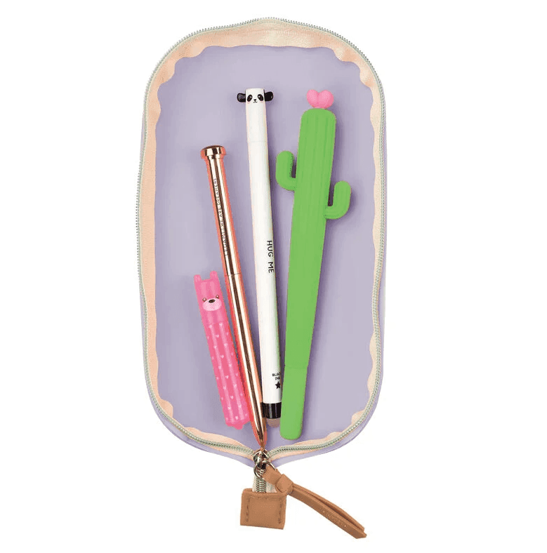 Legami - Astuccio in Morbido Silicone - Cute! nel colore Lilla (PCS0003) - 4