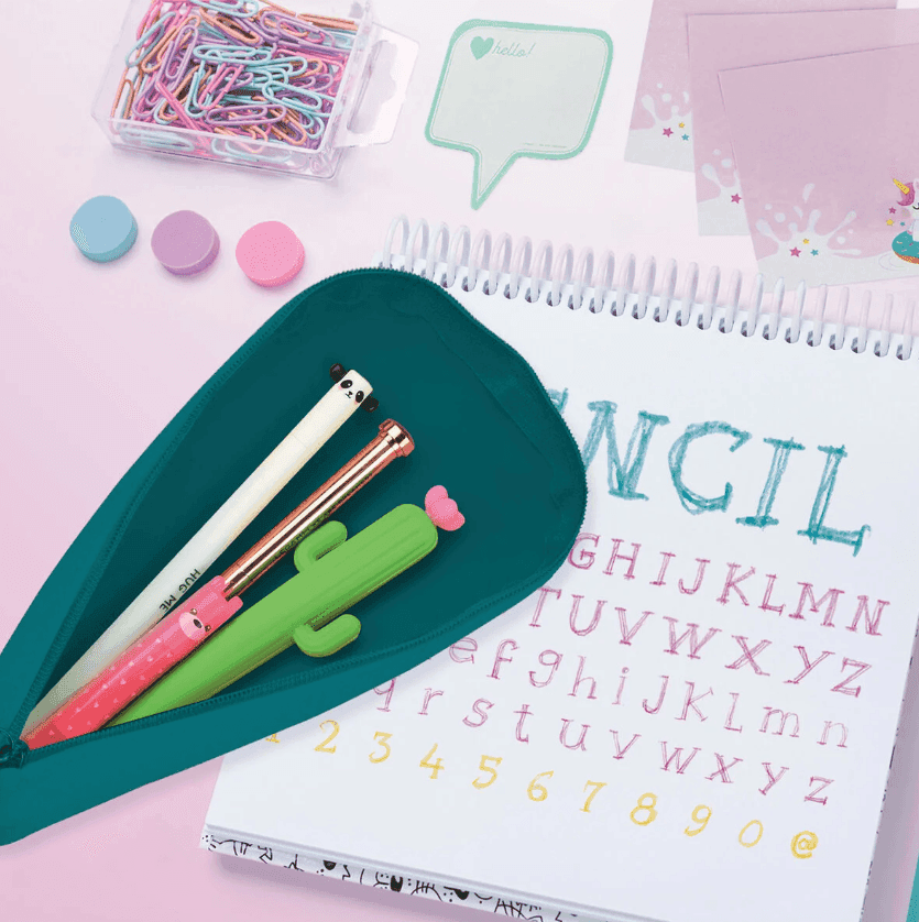 Legami - Astuccio in Morbido Silicone - Cute! nel colore verde Petrolio (PCS0004) - 2