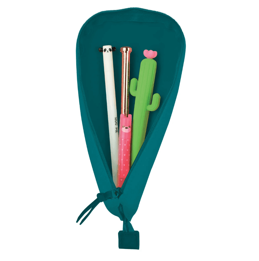 Legami - Astuccio in Morbido Silicone - Cute! nel colore verde Petrolio (PCS0004) - 3