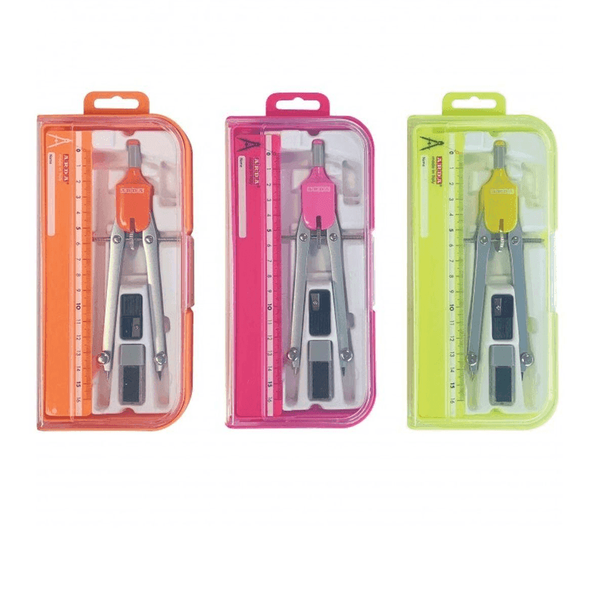 Arda - Balaustrone in metallo aste fisse in smart box 2 -kit 4 pz colori fluo  (CO4FLU) - 2