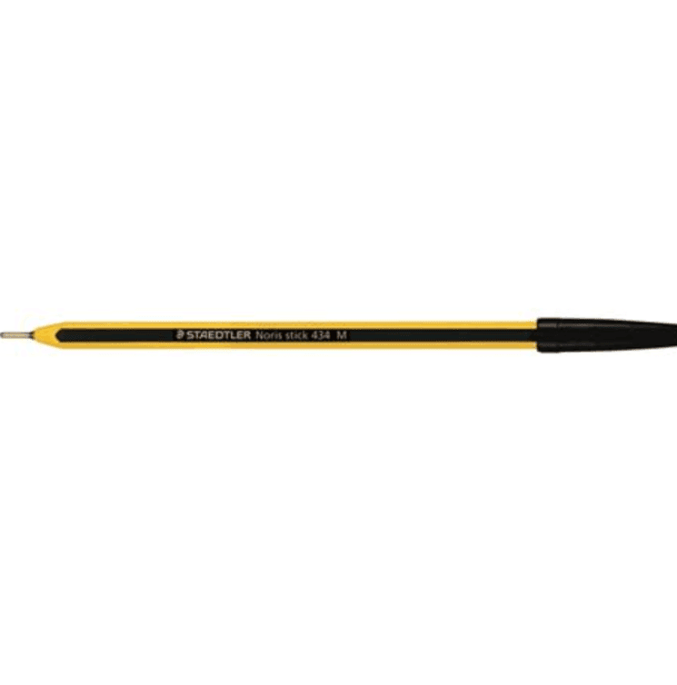 Staedtler - Noris stick 434 Penna a sfera , tratto M - Inchiostro Nero - 2