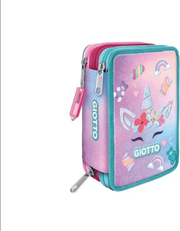 Giotto - Astuccio 3 zip con corredo Stilnovo 18+18+10 - 6