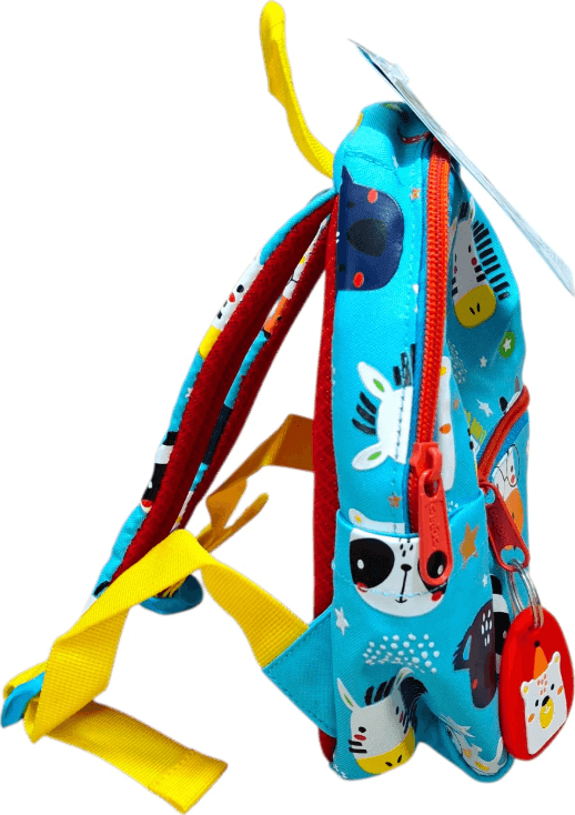 Carioca - Zainetto Animal Blu - CM 24,5x17,5x9,5 (412504) - 2