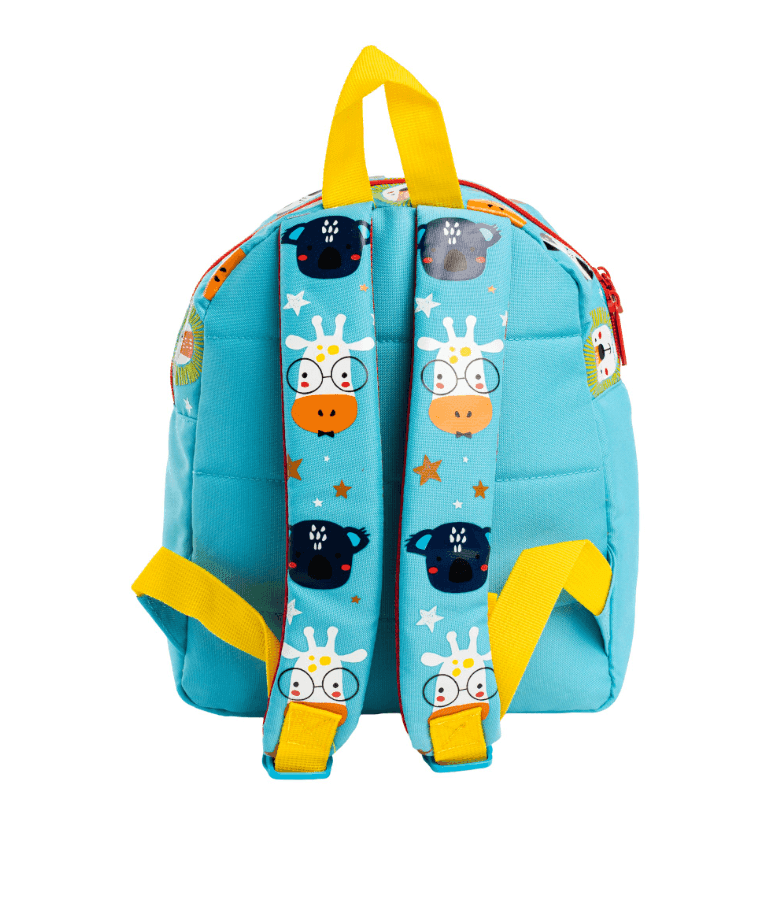 Carioca - Zainetto Tondo Animal Blu CM 28x23x11 (412501) - 3