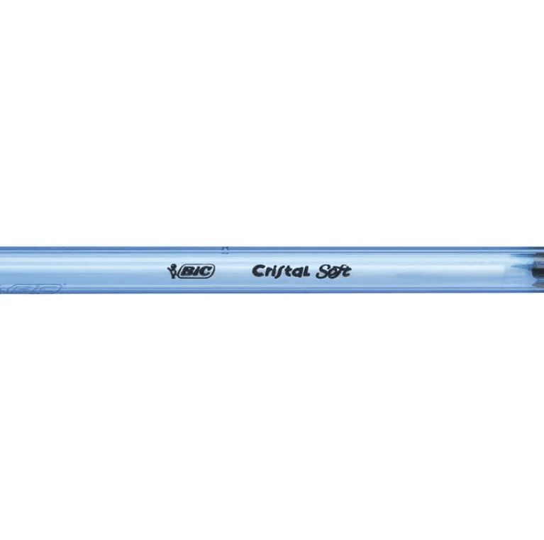 Bic - Penna a Sfera Cristal Soft Punta Media da 1.2 mm Nero - 3