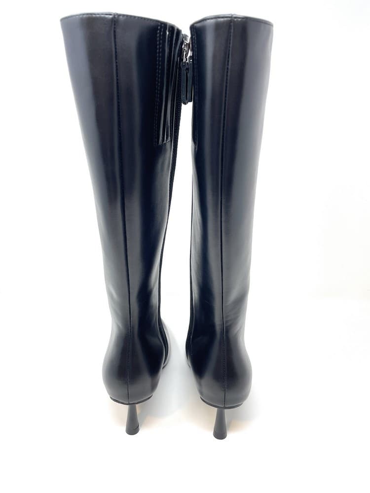 Francesco Milano stivali donna in pelle nero H16-03A - 3