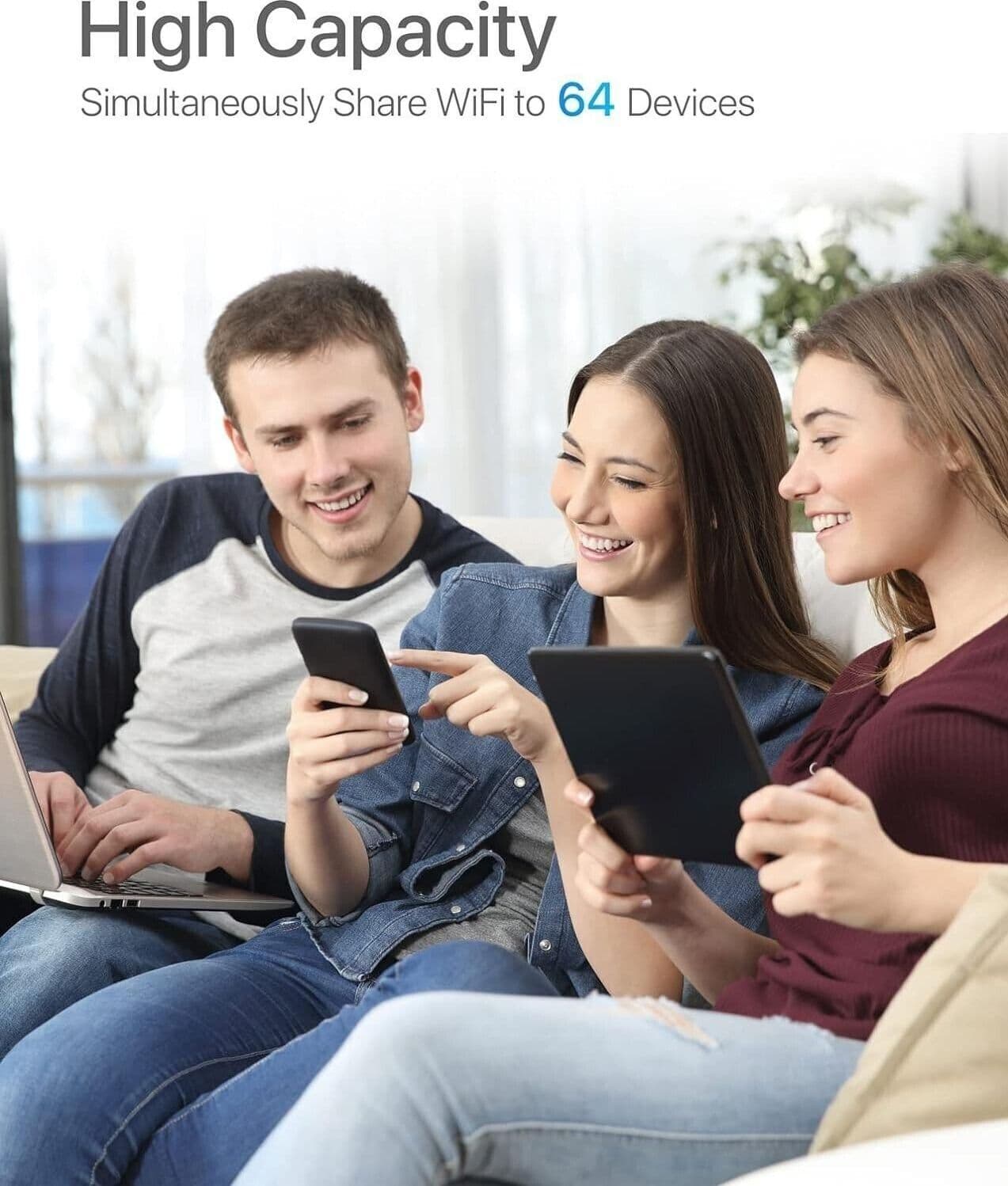 ioGiant Router 4G LTE con Sim, AC1200 Wi-Fi Dual-Band, Senza configurazione - 8