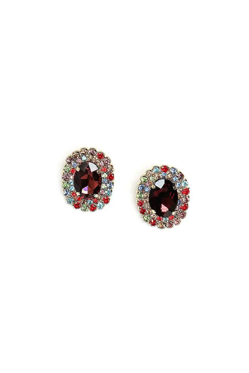 MYA ACCESSORIES | Orecchini in vetro a clip - 2