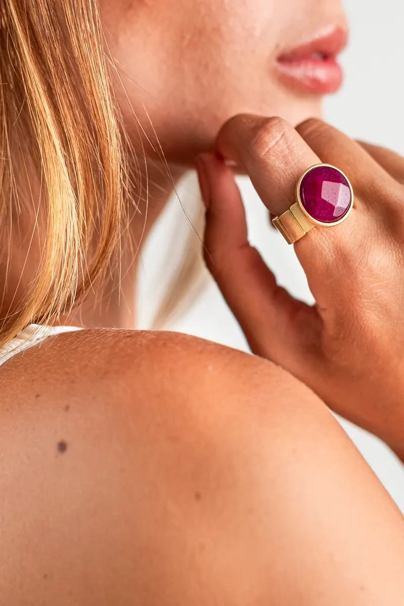 MYA ACCESSORIES | Anello con pietra - 3