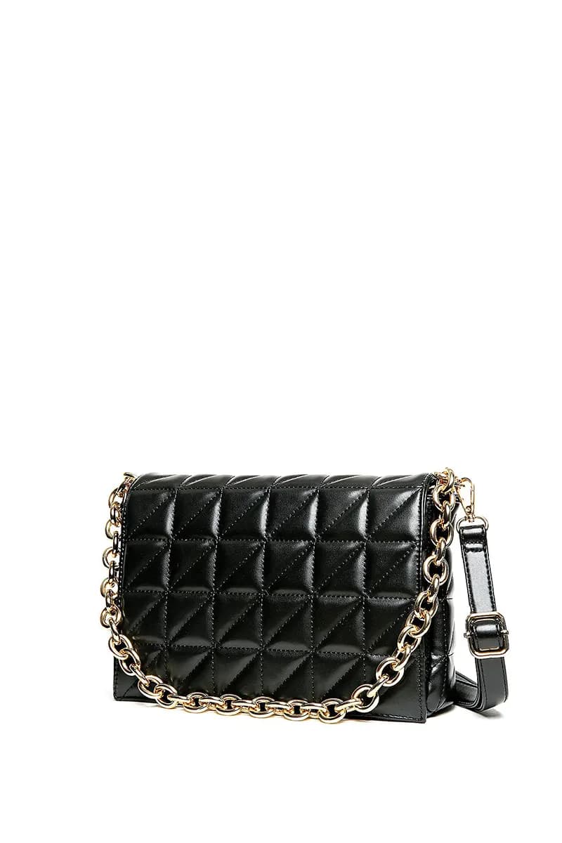 MYA ACCESSORIES | Borsa piumino con catena - 2