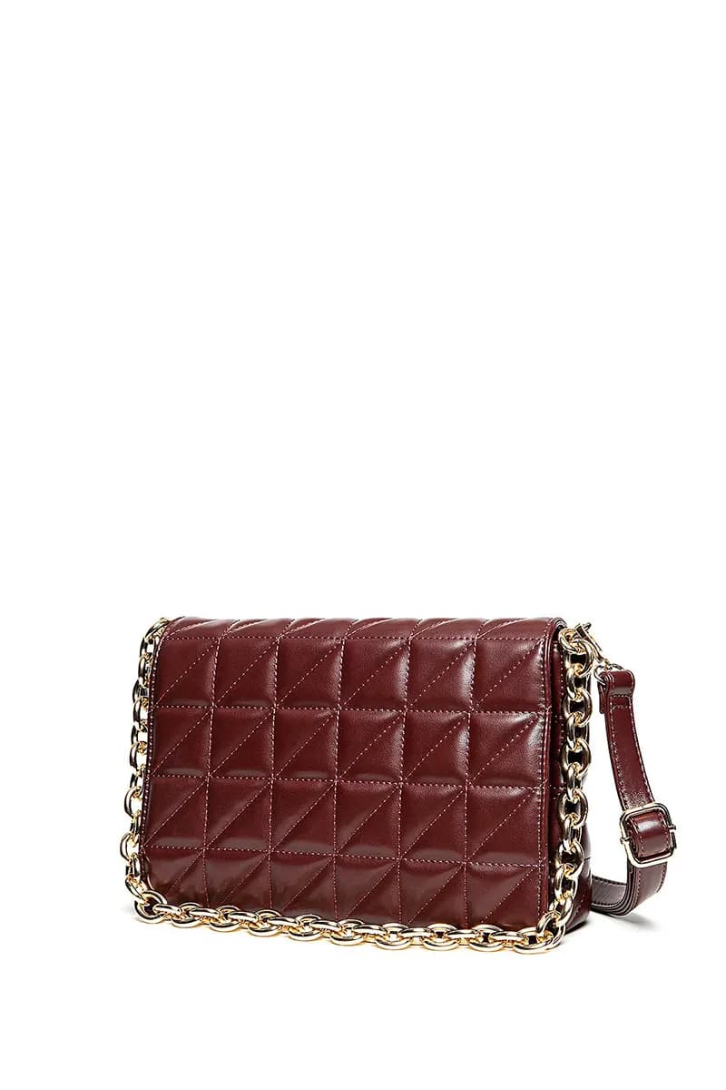 MYA ACCESSORIES | Borsa piumino con catena - 2