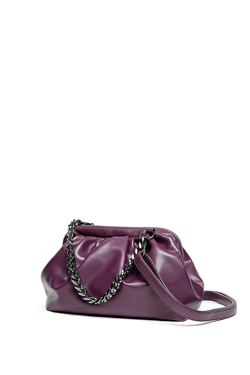 MYA ACCESSORIES | Borsa arricciata clutch - 2