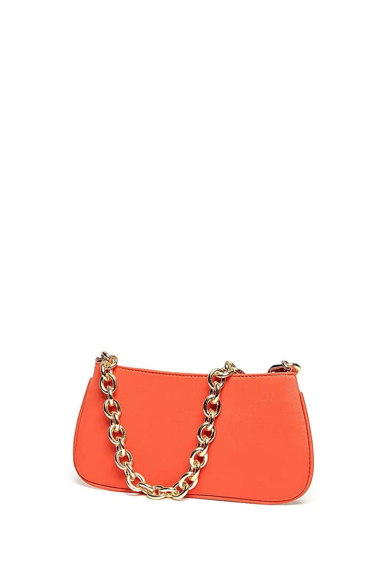 MYA ACCESSORIES | Borsa in tessuto con catena - 2
