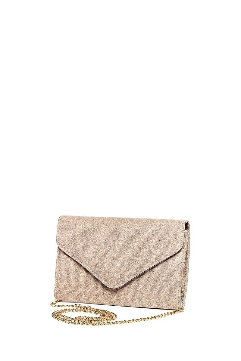 MYA ACCESSORIES | Pochette in tessuto brillantinato - 2