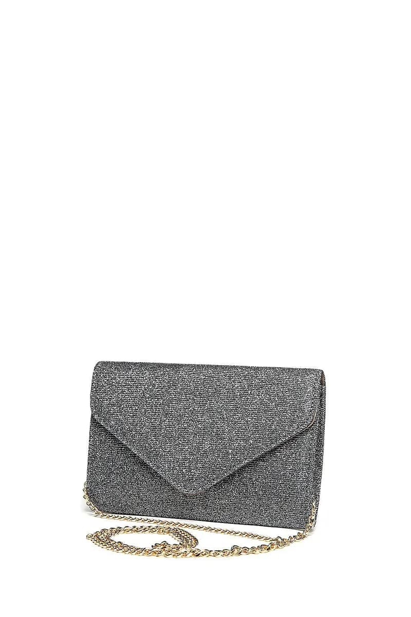 MYA ACCESSORIES | Pochette in tessuto brillantinato - 2