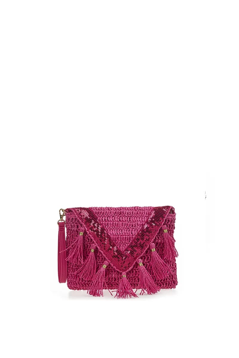 VERDE FASHION | Pochette bustina con patta - 1