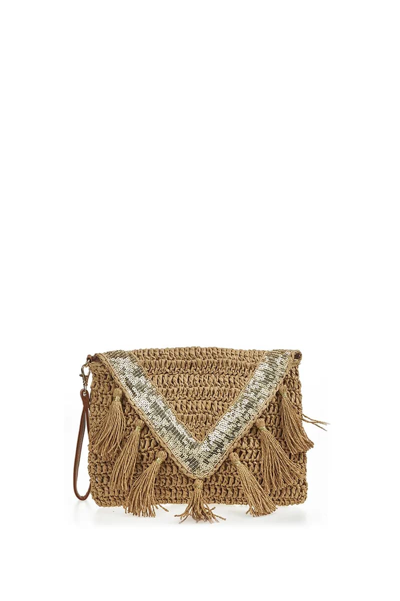 VERDE FASHION | Pochette bustina con patta - 5