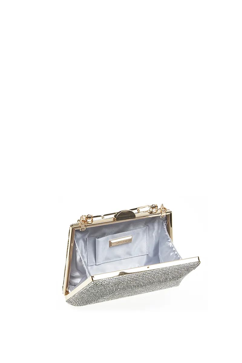 VERDE FASHION | Pochette strass manico rigido - 4