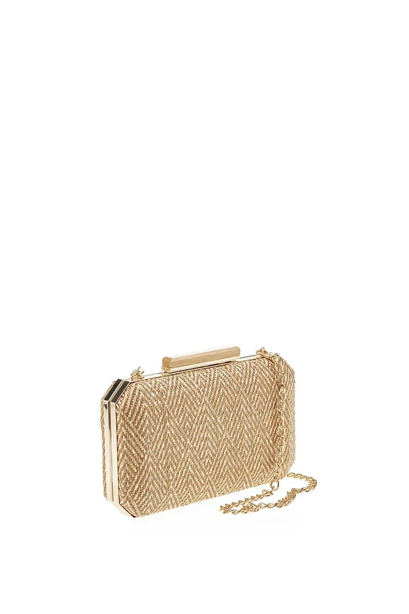VERDE FASHION | Pochette paglia rombi - 14
