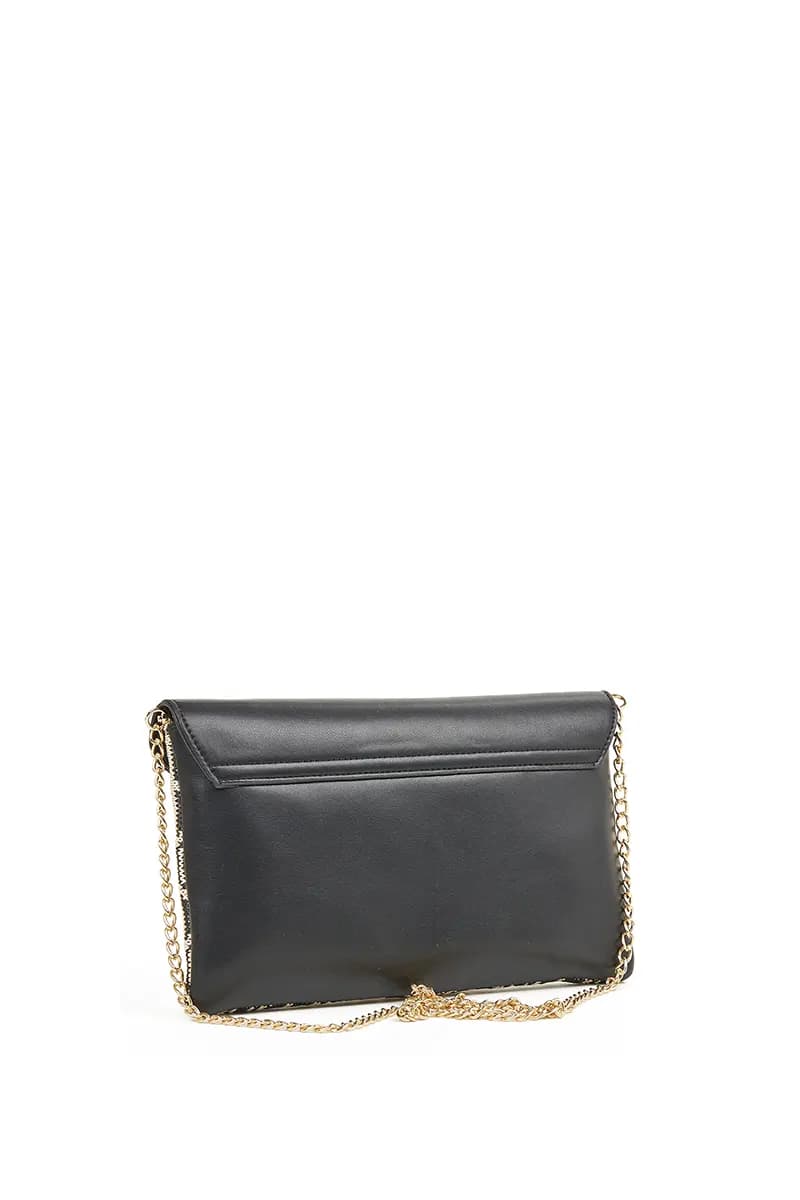 VERDE FASHION | Bustina paglia ed ecopelle - 2