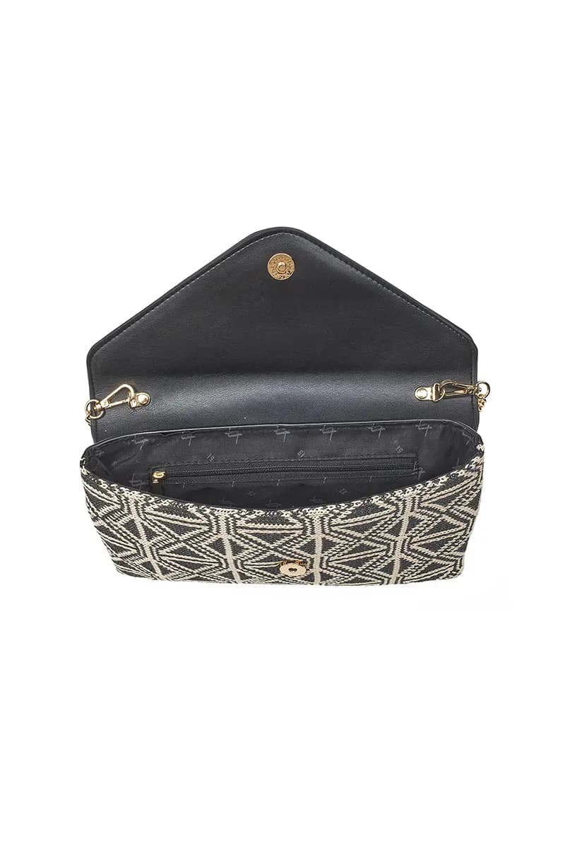 VERDE FASHION | Bustina paglia ed ecopelle - 4