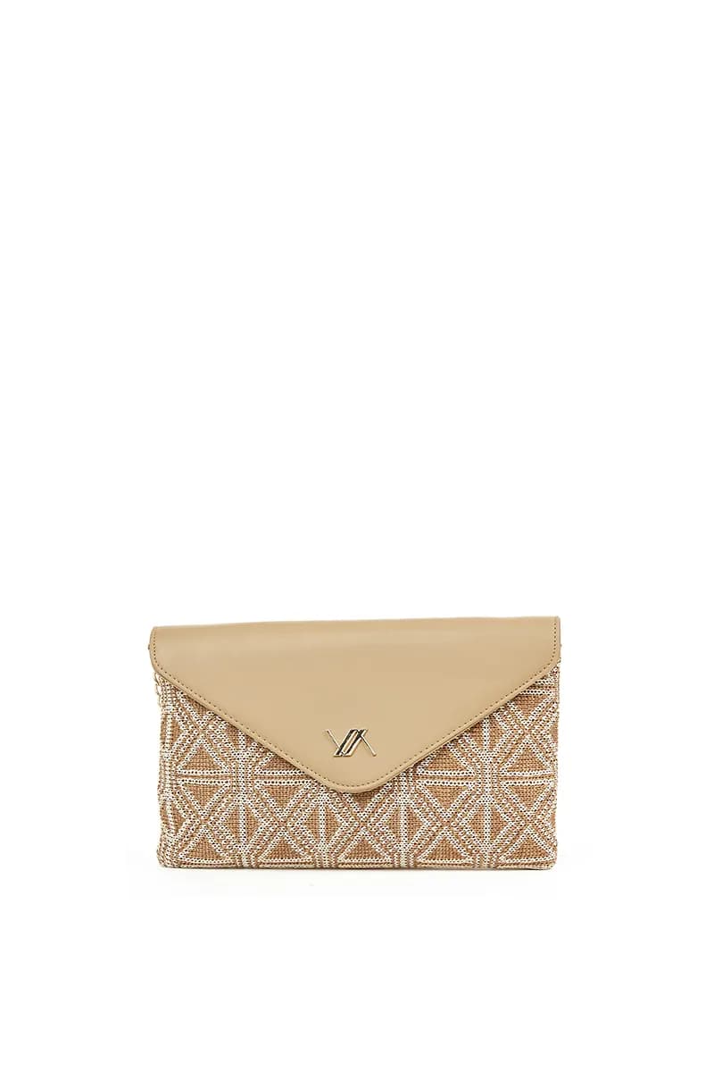 VERDE FASHION | Bustina paglia ed ecopelle - 7